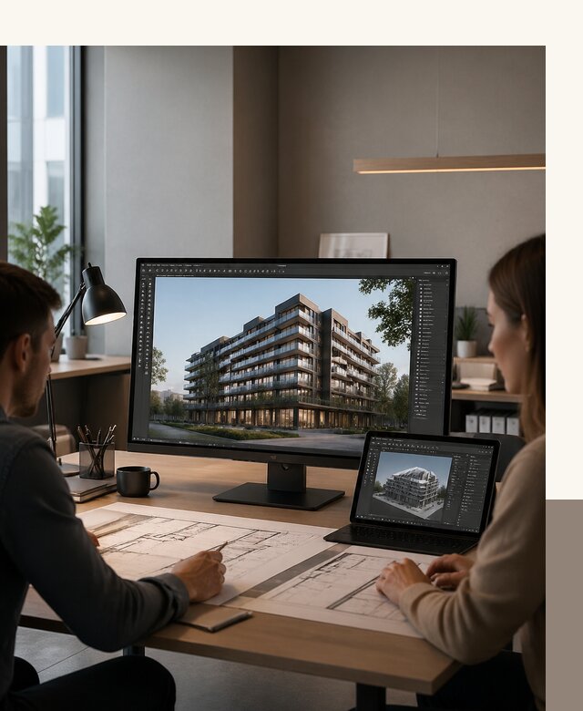 3D визуализация архитектуры и объектов строительства в Курске