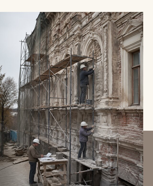 Реставрация объектов культурного наследия под ключ в Курске