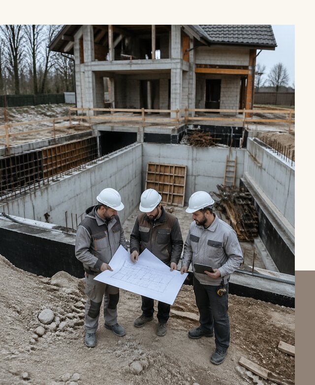 Проектирование и строительство домов с подвалом под ключ в Курске