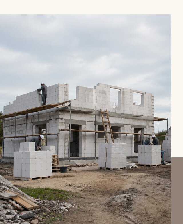 Строительство домов из газобетона в Курске под ключ
