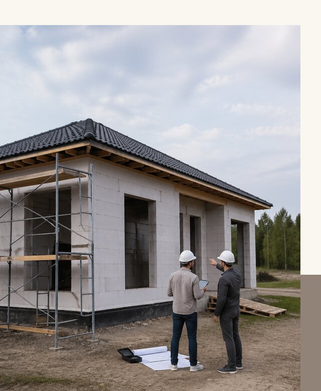 Проектирование одноэтажных домов из газобетона в Курске