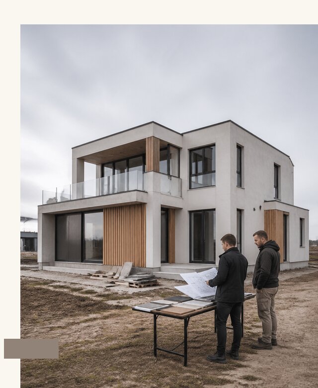 Проект двухэтажного дома из газобетона в Курске от 46908 | А3дПро-Кус